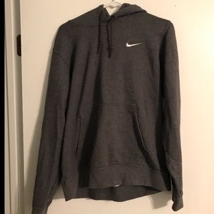 Graphite Nike hooded sweatshirt